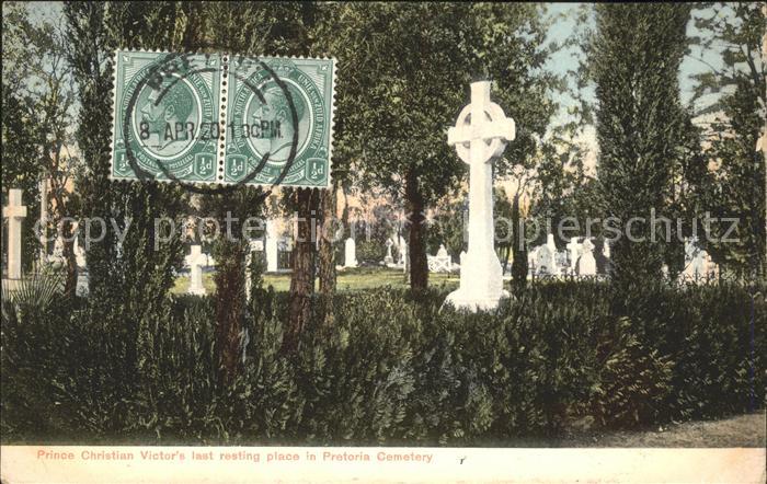 Pretoria Prince Christian Victors last resting place