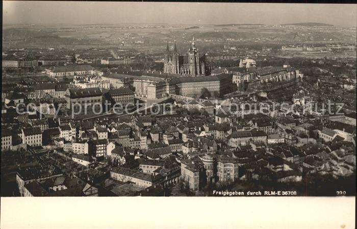 Prag Prahy Prague Fliegeraufnahme