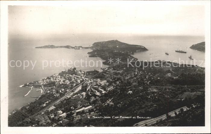 Cap-Ferrat Saint Jean Fliegeraufnahme