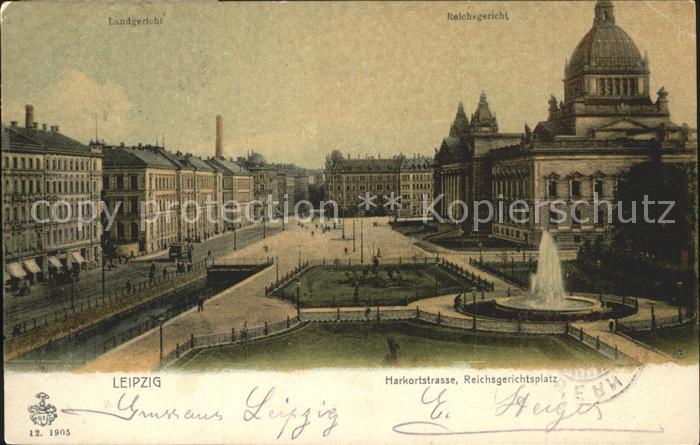 LEIPZIG Sachsen Landgericht Reichsgericht Markortstrasse