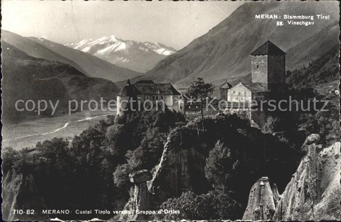 Merano Meran Castel Tirolo Stammburg