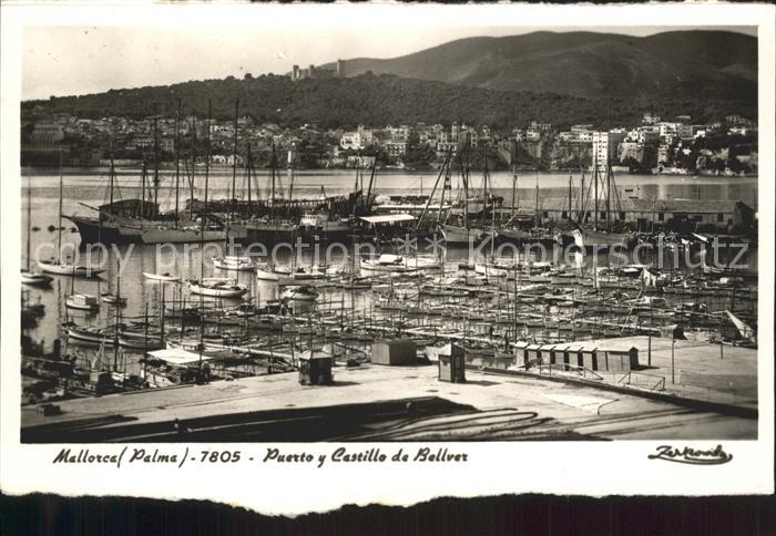 Palma de Mallorca Puerto y Castillo de Bellvers