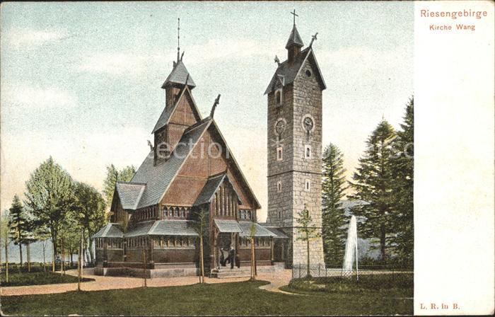 Riesengebirge Krkonose Karkonosze Kirche Wang