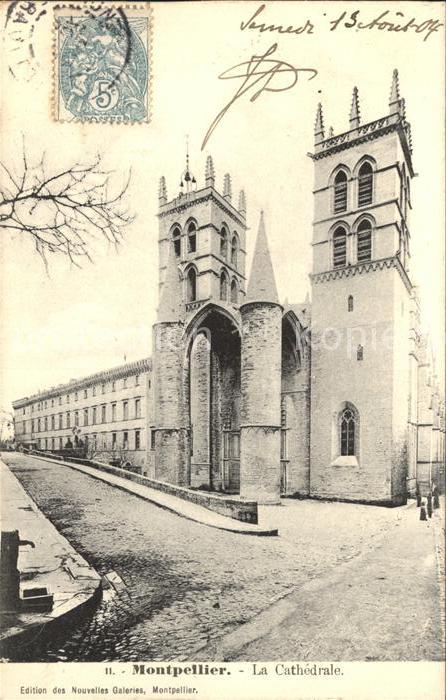 Montpellier Herault Cathedrale