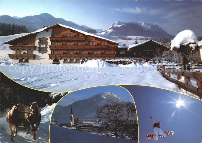 Koessen Tirol Hotel Restaurant Riedl