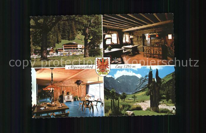Hinterriss Tirol Alpengasthof Eng
