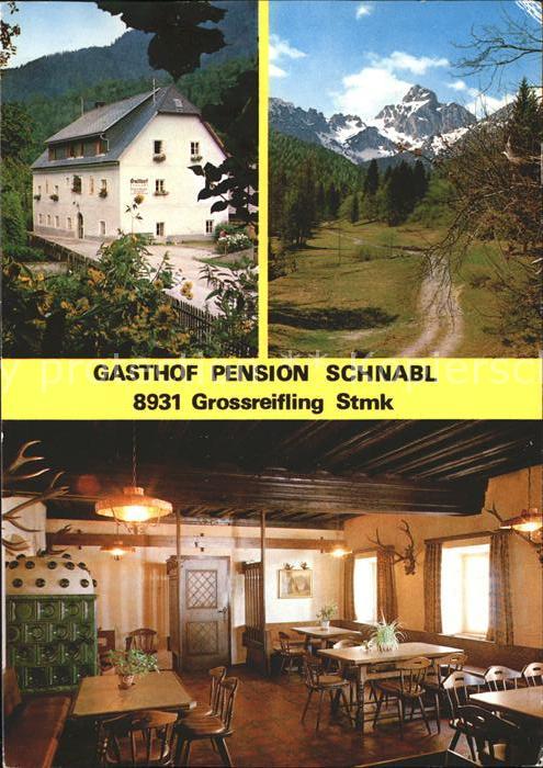 Grossreifling Steiermark Gasthaus Pension Schnabl