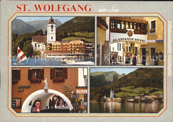 St Wolfgang Wolfgangsee Weisses Roessl