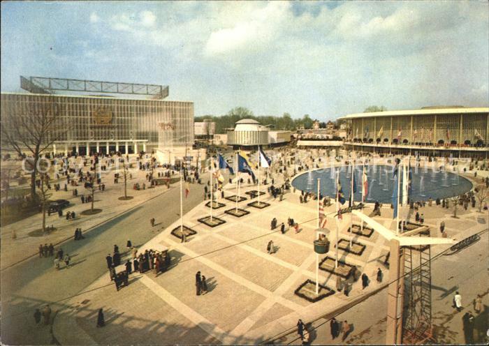 Bruxelles Bruessel Exposition Universelle