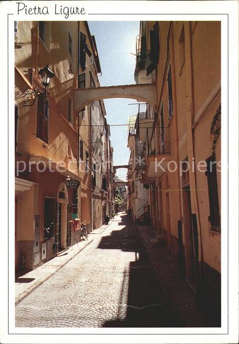 Pietra Ligure Carrugia Caratteristico