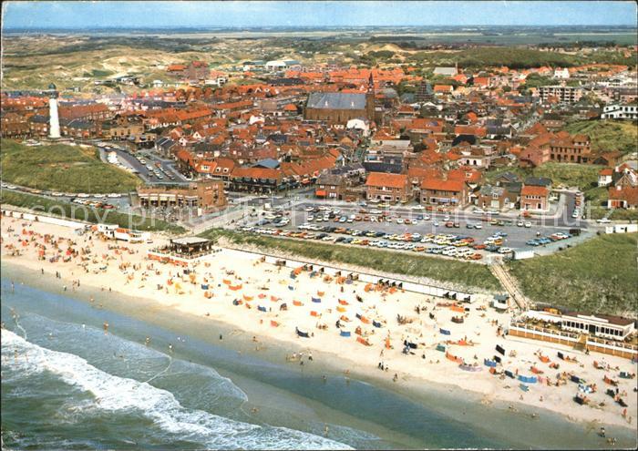 Egmond aan Zee Fliegeraufnahme Strand