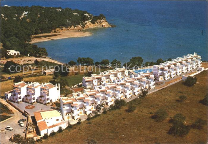 Ibiza Islas Baleares Fliegeraufnahme Aparthotel Albatros