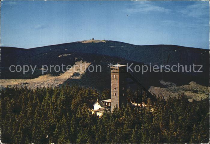 Braunlage Harz Wurmbergschanze mit Aussichtsturm