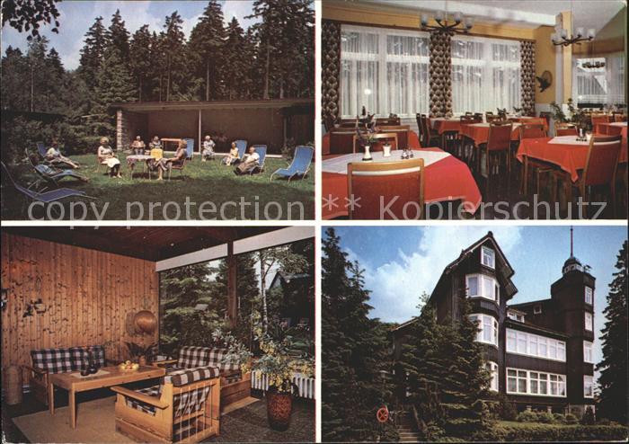 Braunlage Harz Post-Erholungsheim Waldhoehe