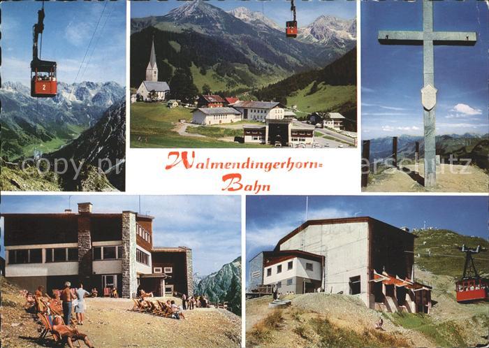 Mittelberg Kleinwalsertal Walmendingerhorn Seilbahn