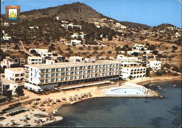 Ibiza Islas Baleares Fliegeraufnahme Hotel Simbad