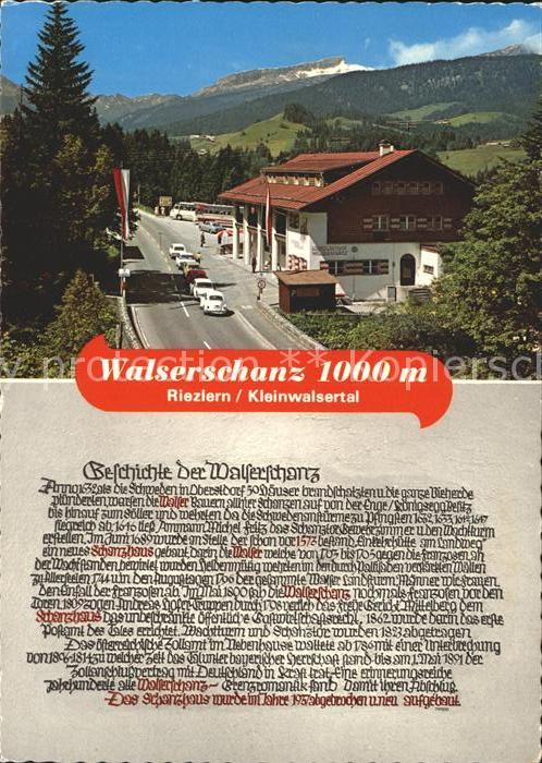 Riezlern Kleinwalsertal Vorarlberg Walserschanz