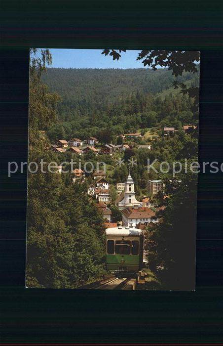 Bad Wildbad Thermen Staedtische Bergbahn