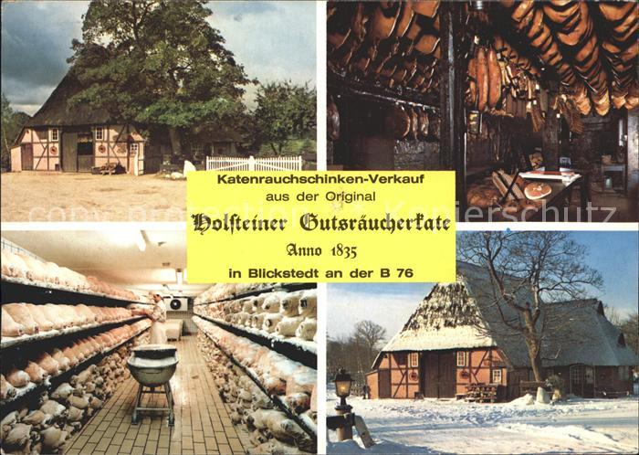 Blickstedt Holsteiner Gutsraeucherkate Katenrauchschinken-Verkauf