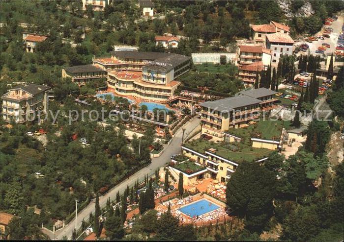 Limone sul Garda Fliegeraufnahme Hotel Royal