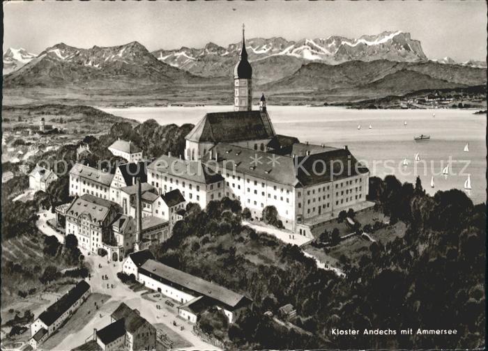 Kloster Andechs mit Ammersee