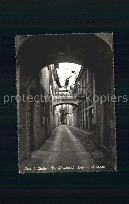 Orta San Giulio Via Giovanetti