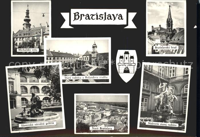 Bratislava Pressburg Pozsony Ansichten