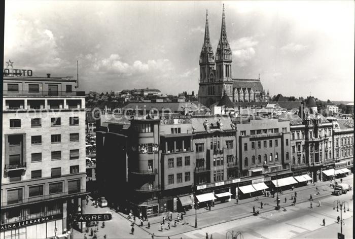 Zagreb Platz Kirche