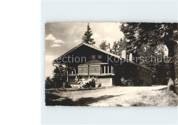 Ilmenau Thueringen Bobhuette