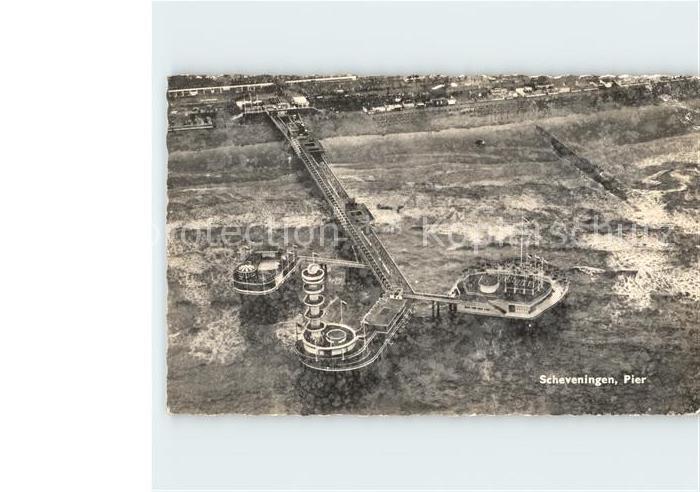 Scheveningen Fliegeraufnahme Pier