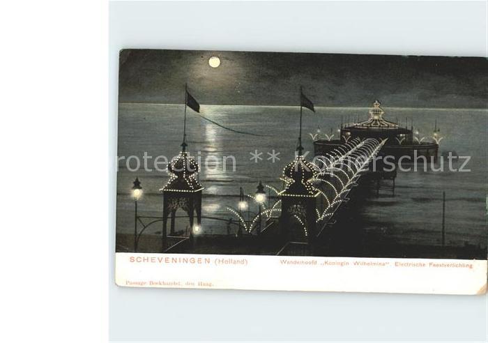 Scheveningen Pier bei Nacht