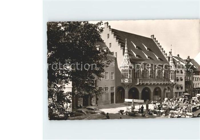 Freiburg Breisgau Muensterplatz Kaufhaus