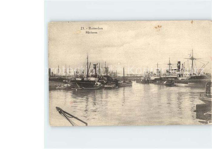 Rotterdam Rheinhafen Schiffe