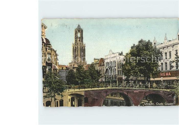 Utrecht Oude Gracht Bruecke