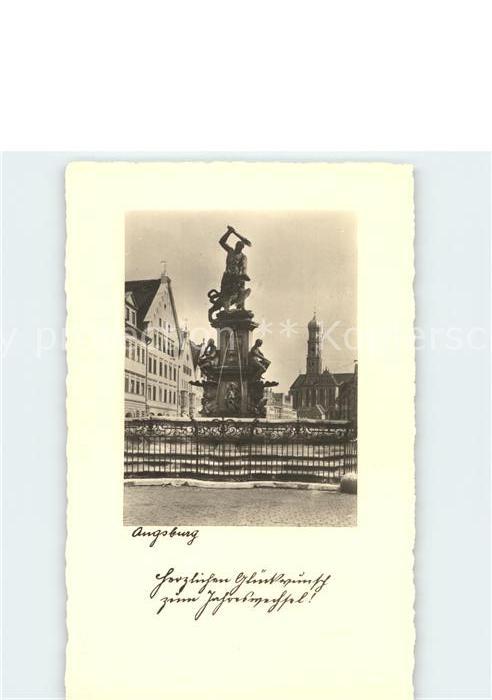 Augsburg Herkulesbrunnen