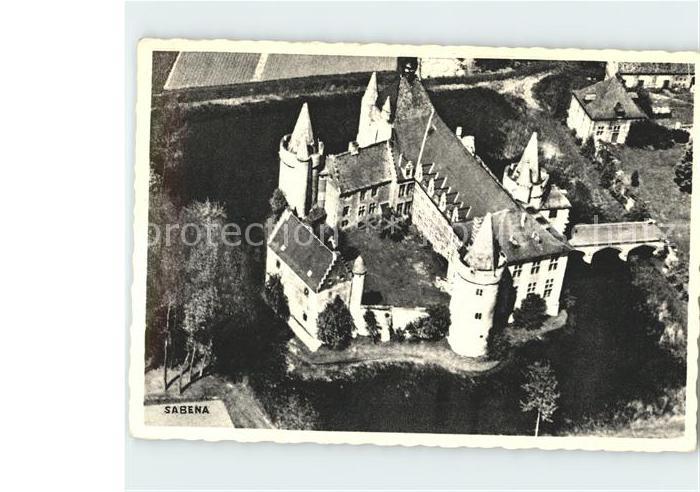 Laarne Fliegeraufnahme Kasteel