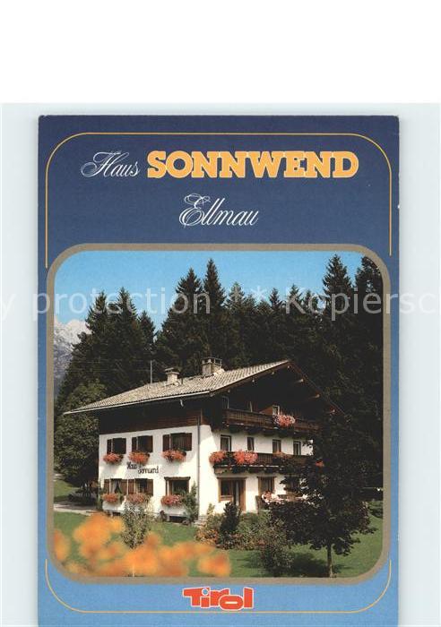 Ellmau Tirol Pension Haus Sonnwend
