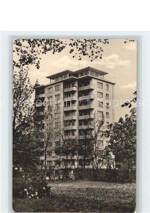 Karl-Marx-Stadt CHEMNITZ Hochhaus am Schlossteich