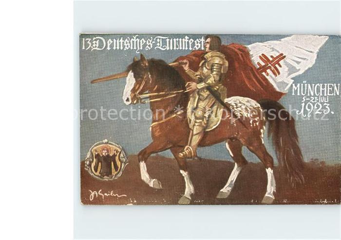 Muenchen Bayern 13. Deutsches Turnfest