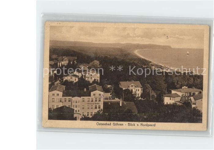 Goehren Ruegen Blick vom Nordpeerd