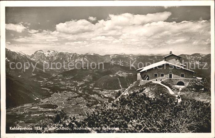 Schoenau Berchtesgaden Kehlsteinhaus Hochkalter Reiferalpe