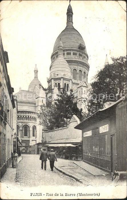 Paris Rue de la Barre Montmartre