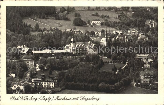 Bad Flinsberg Swieradow Zdroj Kurhaus mit Umgebung