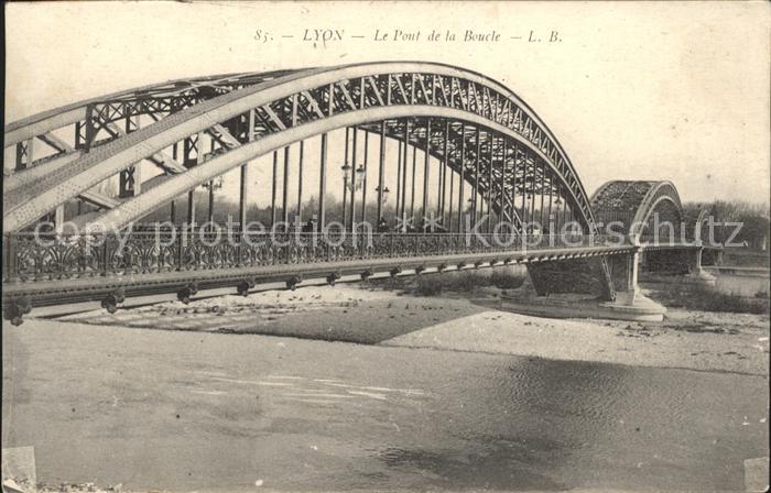 Lyon France Pont de la Boucle