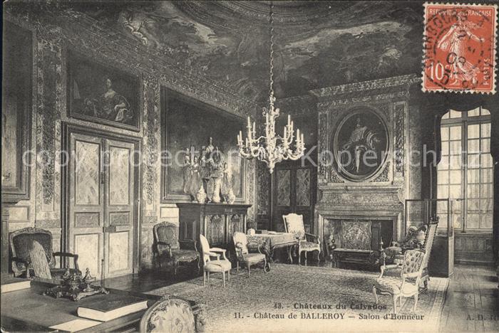 Balleroy Chateaux du Calvados Salon