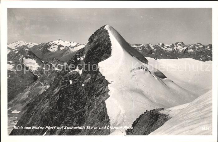 Zuckerhuetl Blick vom Wilden Pfaff