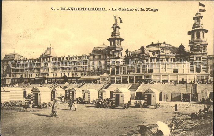 Blankenberghe Casino et Plage