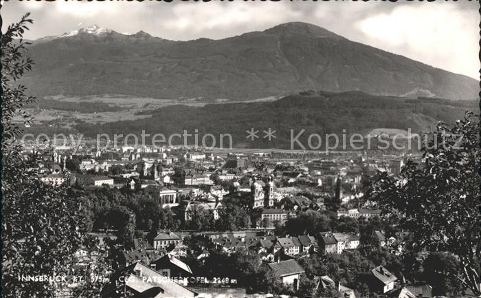 Innsbruck mit Patscherkofel