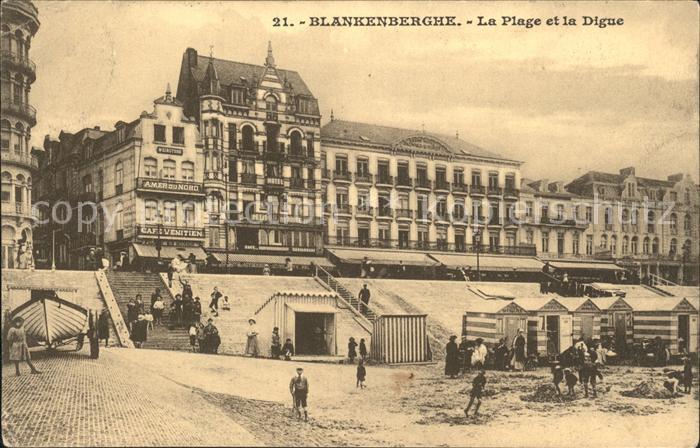 Blankenberghe Plage et la Digne