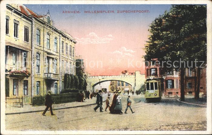 Arnhem Willemsplein Zijpschepoort Strassenbahn